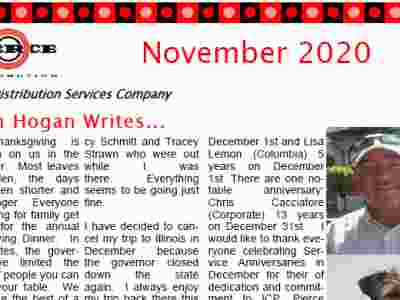 November 2020 Newsletter