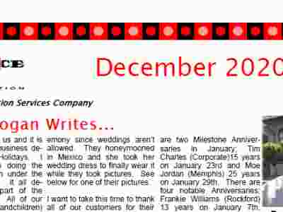 December 2020 Newsletter