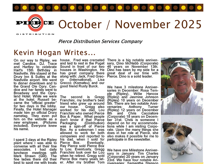  October/November 2025